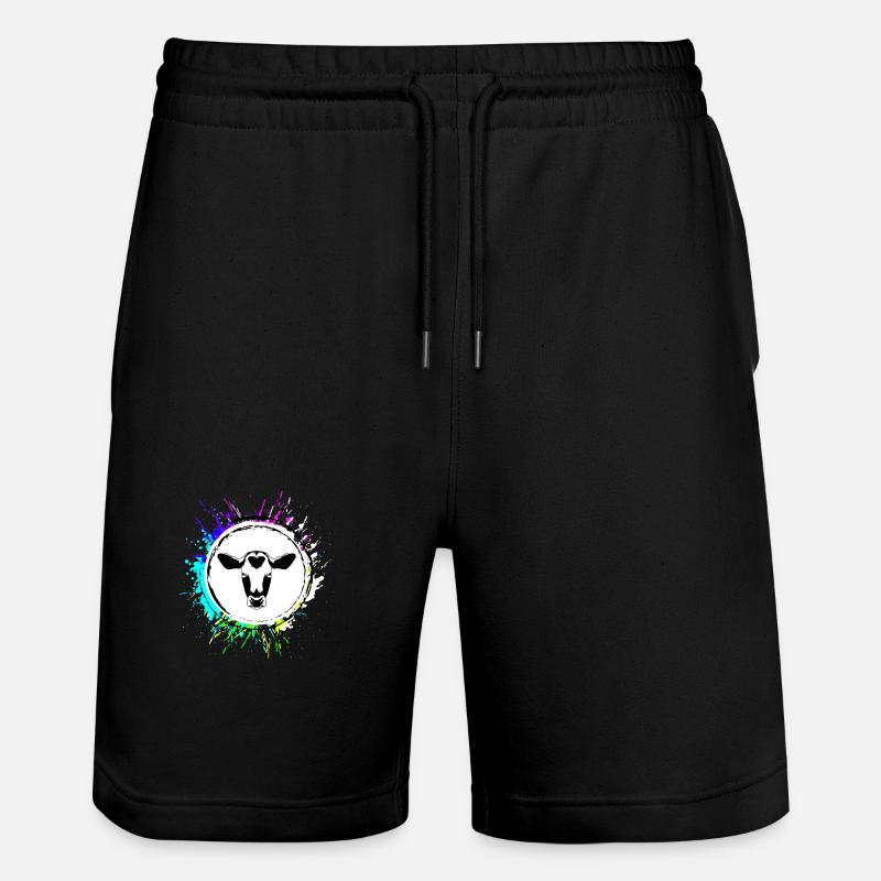 Tête de vache - Short de jogging bio TRAINER Stanley/Stella unisexe - noir