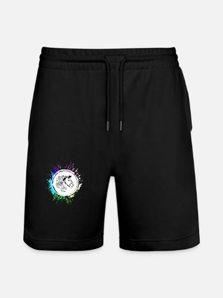 Tête de cheval - Short de jogging bio TRAINER Stanley/Stella unisexe - noir