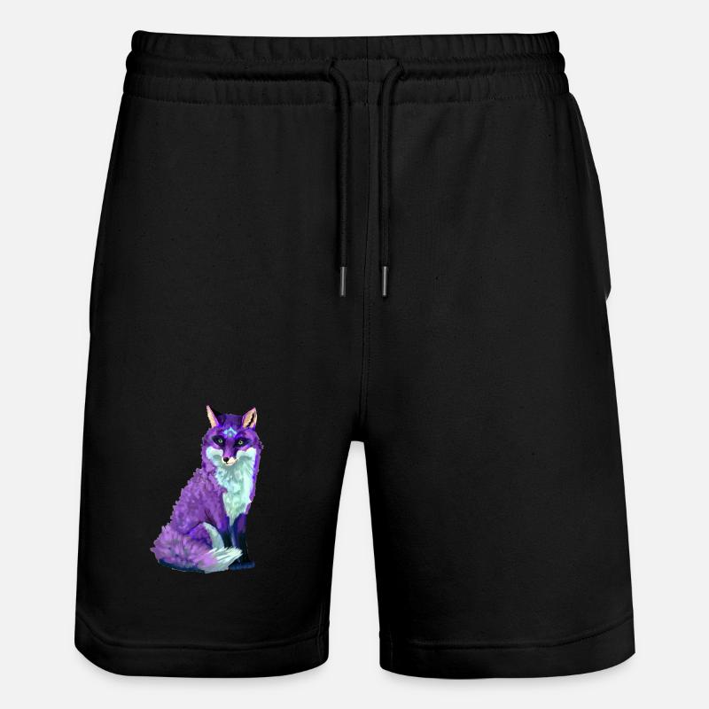 renard - Short de jogging bio TRAINER Stanley/Stella unisexe - noir