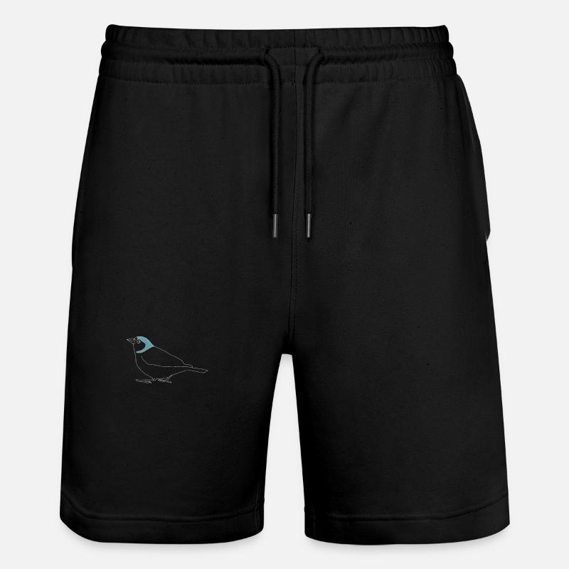 Buchfink - Short de jogging bio TRAINER Stanley/Stella unisexe - noir
