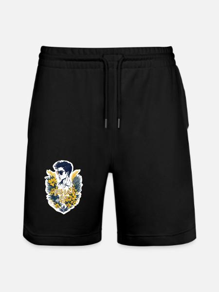 My best life - Stanley/Stella Trainer Unisex Organic Jogging Shorts - black