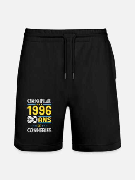 Original – 1996 – 30 years of - Stanley/Stella Trainer Unisex Organic Jogging Shorts - black