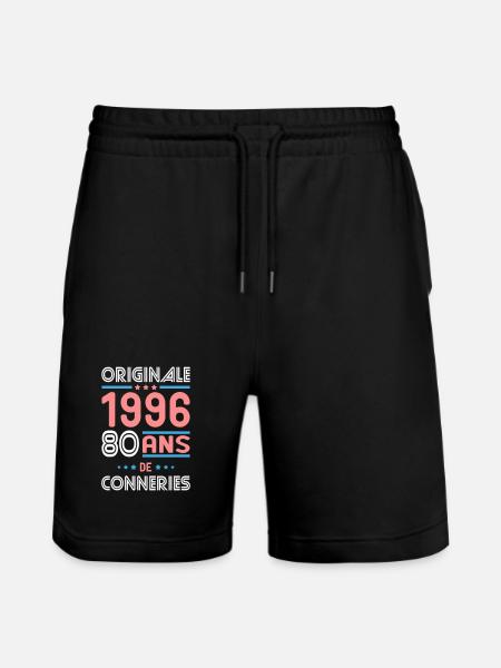 Original – 1996 – 30 years of - Stanley/Stella Trainer Unisex Organic Jogging Shorts - black