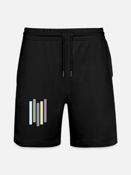 Eve Nord Style 26 - Stanley/Stella Trainer Unisex Organic Jogging Shorts - black