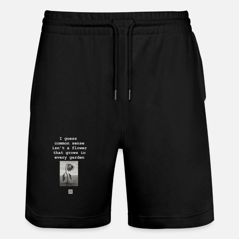 Bon sens - Short de jogging bio TRAINER Stanley/Stella unisexe - noir