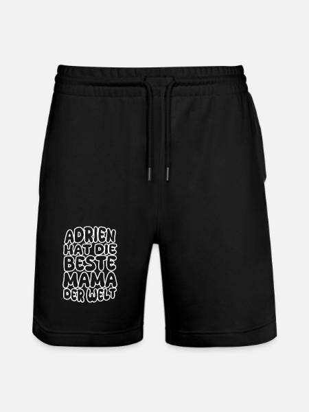 Adrien - Stanley/Stella Unisex Bio Joggingshorts Trainer - Schwarz