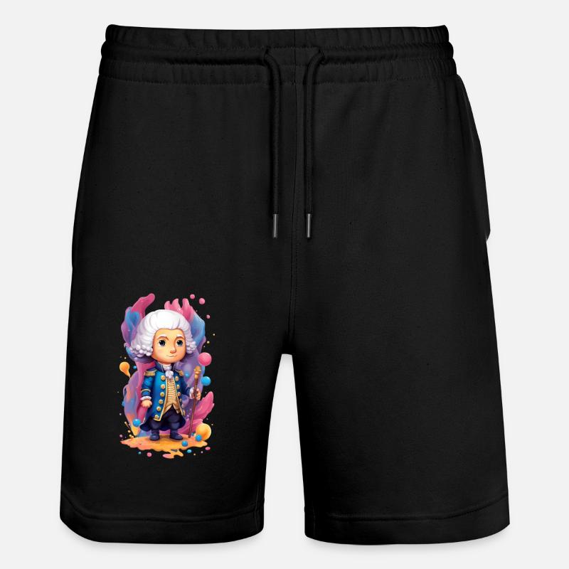 Le petit Mozart 01 - Short de jogging bio TRAINER Stanley/Stella unisexe - noir