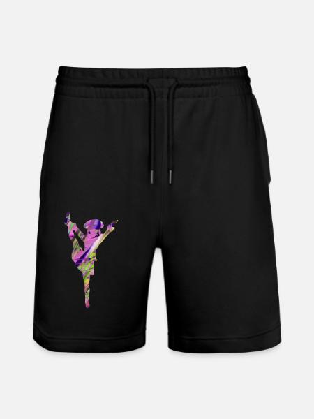 Guard Dance,Guard Dancer,Carnival,Carnival,Graffiti - Stanley/Stella Trainer Unisex Organic Jogging Shorts - black