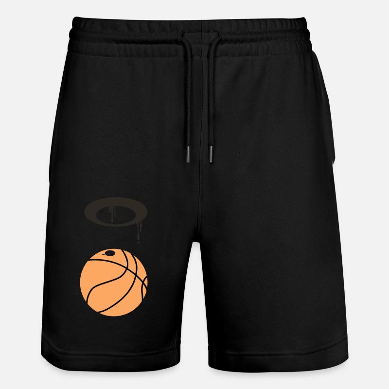 Basket-ball - Short de jogging bio TRAINER Stanley/Stella unisexe - noir