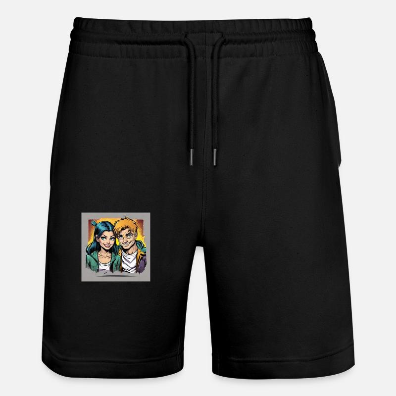 Ensemble pour toujours - Short de jogging bio TRAINER Stanley/Stella unisexe - noir