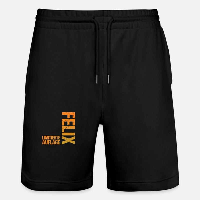 Felix - Short de jogging bio TRAINER Stanley/Stella unisexe - noir