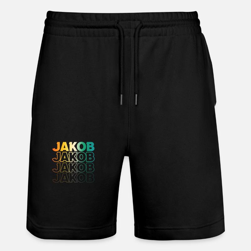 Jacob - Short de jogging bio TRAINER Stanley/Stella unisexe - noir