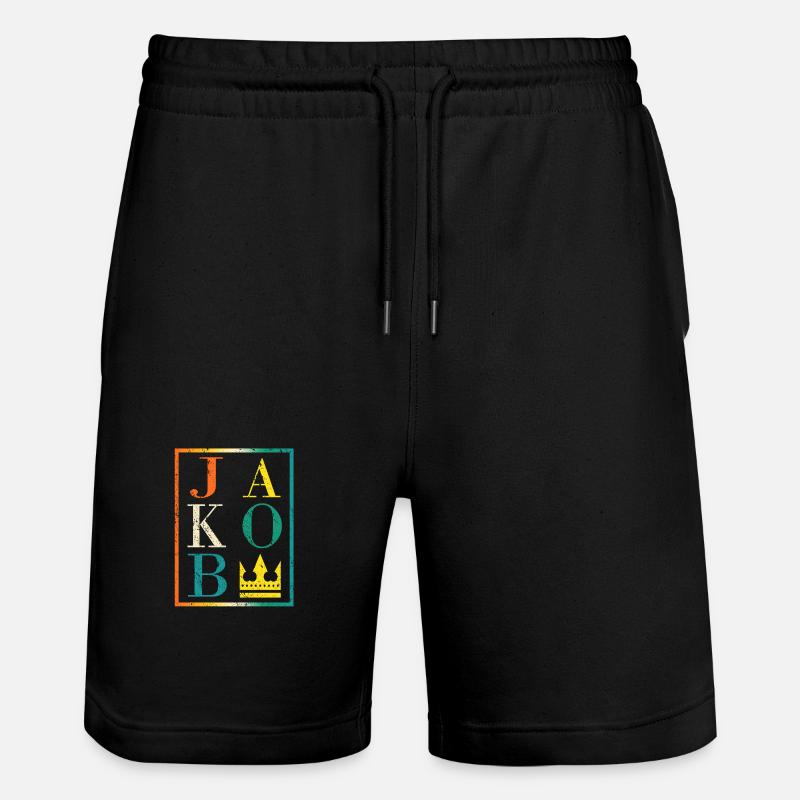 Jacob - Short de jogging bio TRAINER Stanley/Stella unisexe - noir