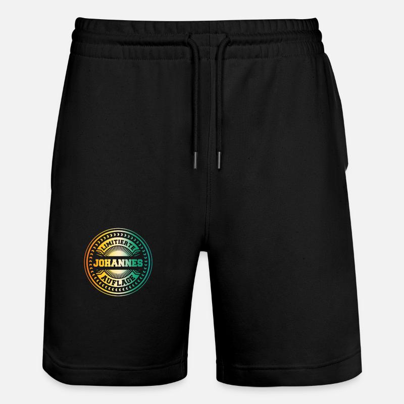 Johannes - Short de jogging bio TRAINER Stanley/Stella unisexe - noir