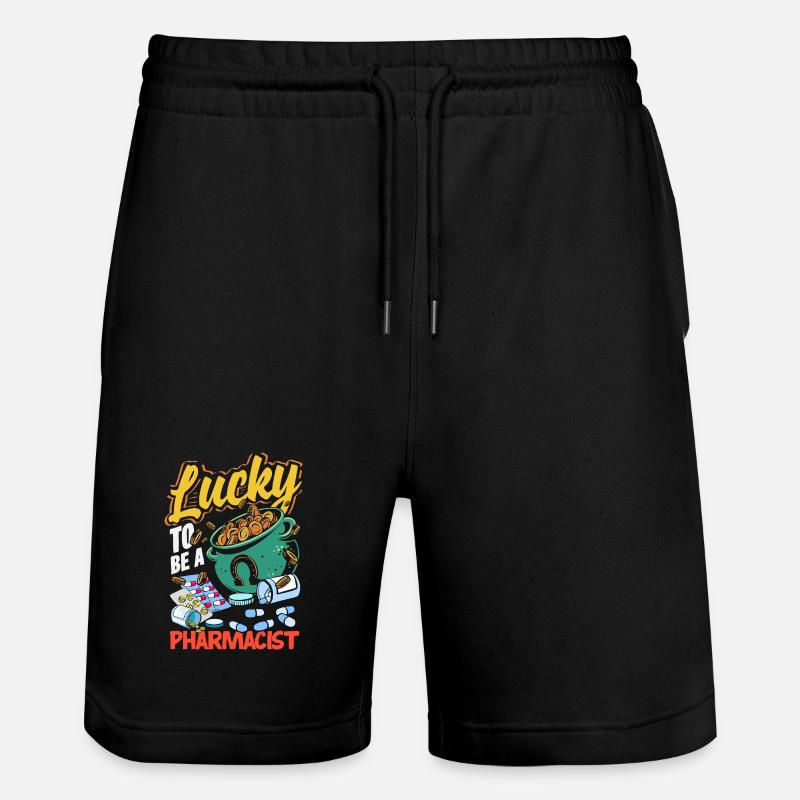 Pharmacist Pharmaceutical Technical - Stanley/Stella Trainer Unisex Organic Jogging Shorts - black