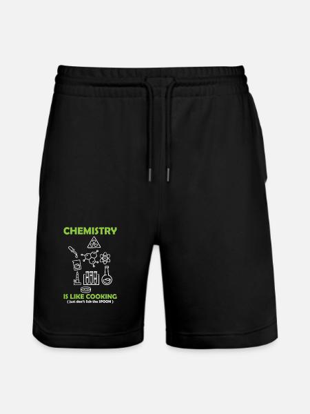 Professeur de chimie Chimie chimiste - Short de jogging bio TRAINER Stanley/Stella unisexe - noir