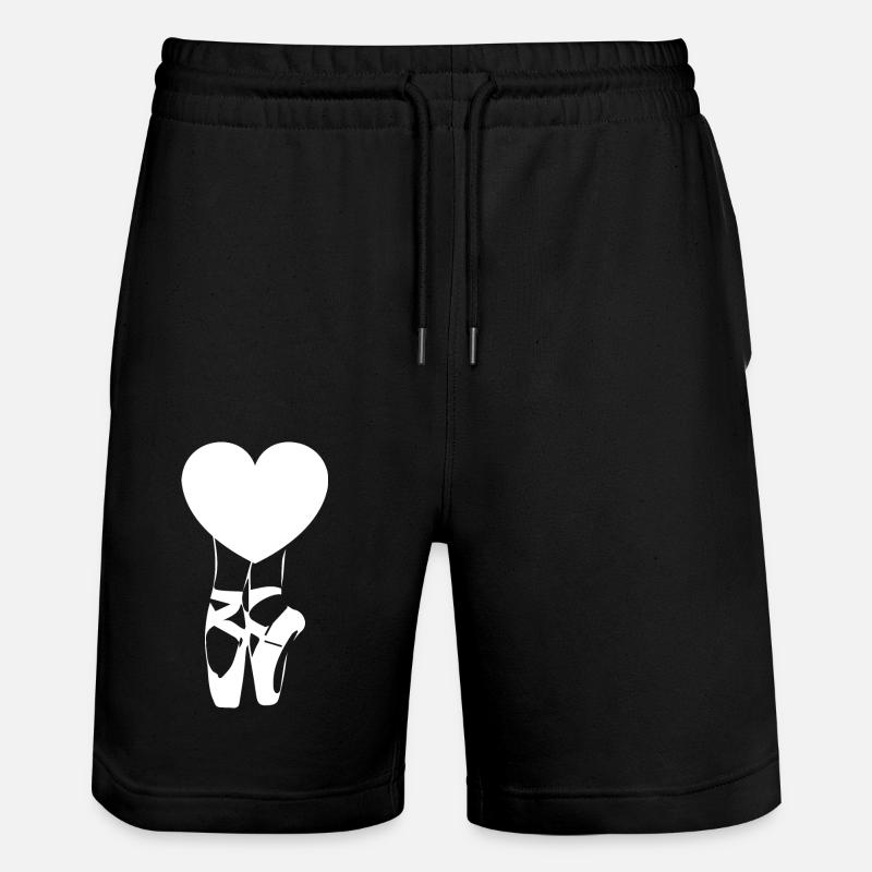 Danse Musique de danse - Short de jogging bio TRAINER Stanley/Stella unisexe - noir
