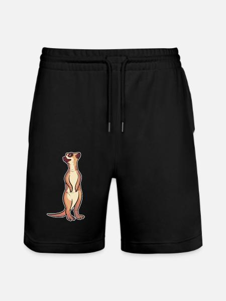 Suricate - Short de jogging bio TRAINER Stanley/Stella unisexe - noir