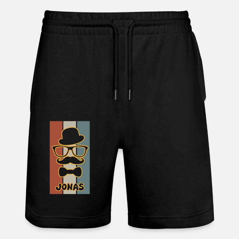 Nom : Jonas - Short de jogging bio TRAINER Stanley/Stella unisexe - noir