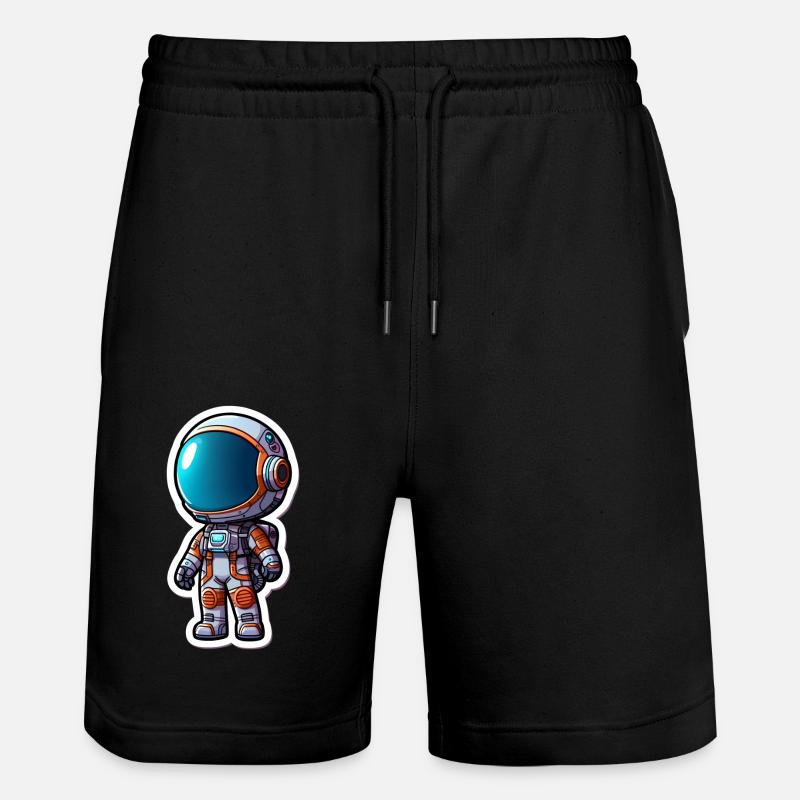 FUTURE ASTRONAUT HOT - Stanley/Stella Unisex Bio Joggingshorts Trainer  - Schwarz