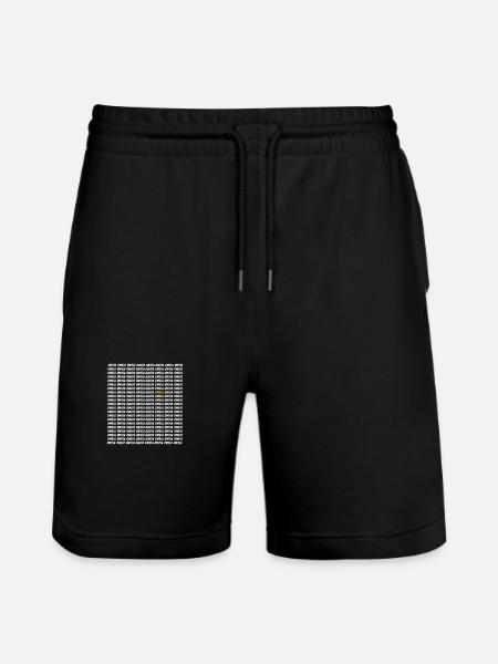 Oweia - Stanley/Stella Unisex Bio Joggingshorts Trainer - Schwarz