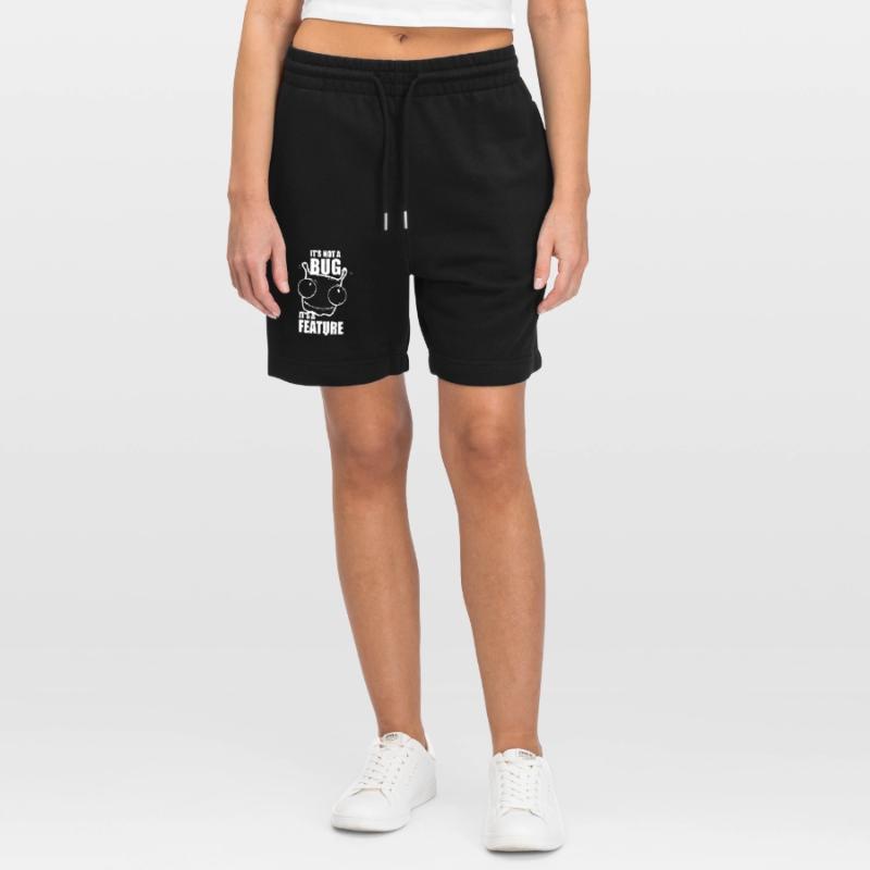 it is not a bug it is a feature - Programmeurs Short de jogging bio TRAINER Stanley/Stella unisexe
