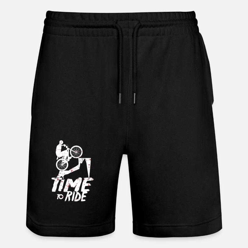 Vététistes - Short de jogging bio TRAINER Stanley/Stella unisexe - noir