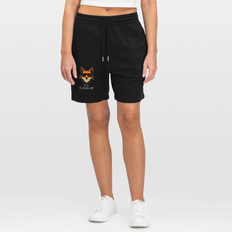 Foxdevilswild - I am Foxdevilswild - be cool Stanley/Stella Unisex Bio Joggingshorts Trainer 