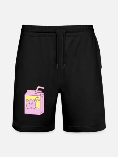 Cute Package Design - Stanley/Stella Trainer Unisex Organic Jogging Shorts - black