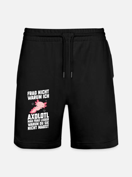 Axolotl - Short de jogging bio TRAINER Stanley/Stella unisexe - noir