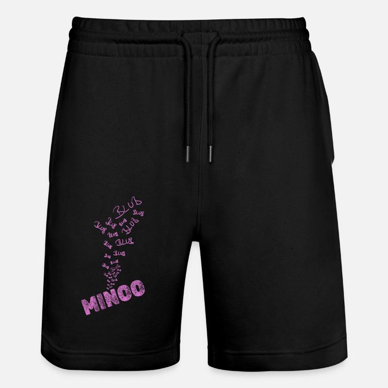 Minoo d’eau - Short de jogging bio TRAINER Stanley/Stella unisexe - noir