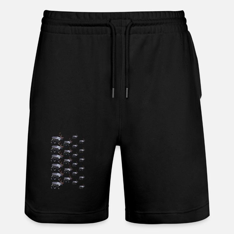renne - Short de jogging bio TRAINER Stanley/Stella unisexe - noir