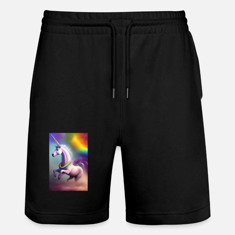 Licorne - Short de jogging bio TRAINER Stanley/Stella unisexe - noir