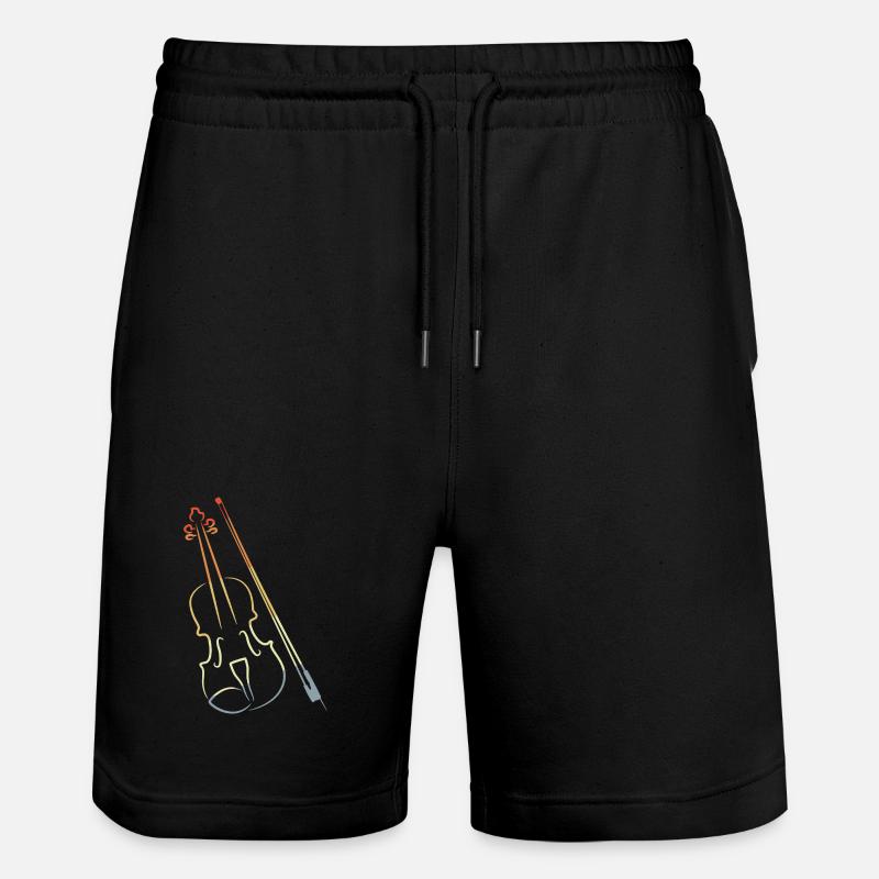 Violon et archet - Short de jogging bio TRAINER Stanley/Stella unisexe - noir