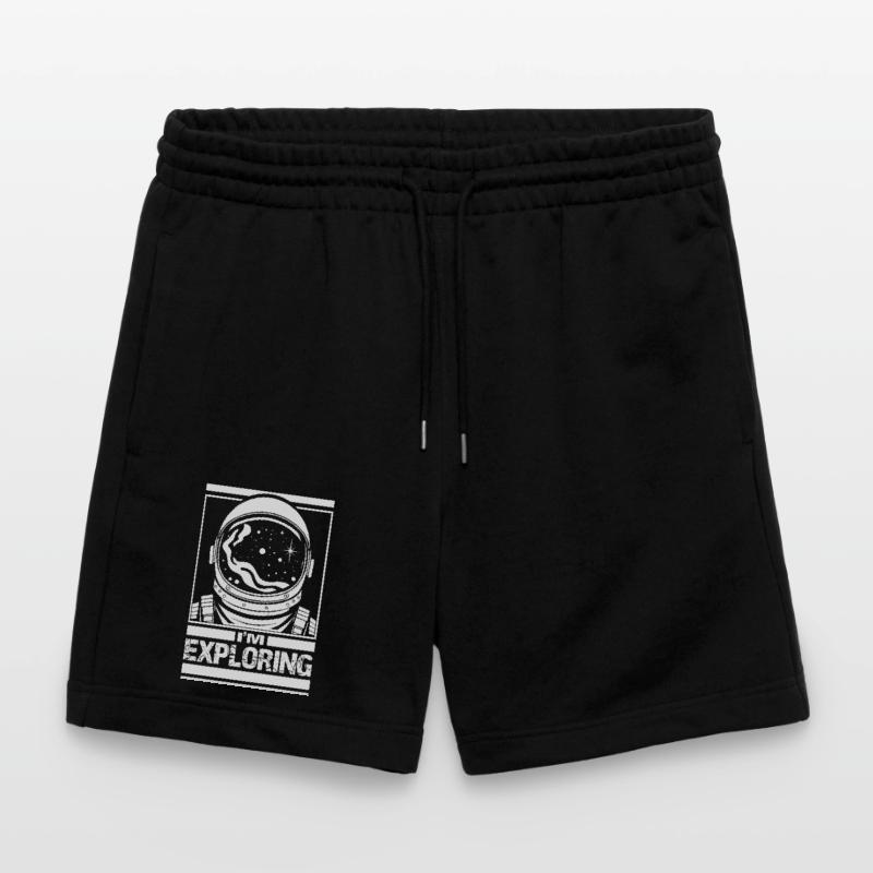 I'm Exploring Stanley/Stella Trainer Unisex Organic Jogging Shorts
