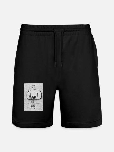 Tomber n’est pas toujours perdre – Affiche - Short de jogging bio TRAINER Stanley/Stella unisexe - noir
