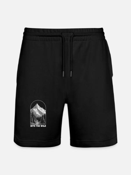 Dans l’arche sauvage - Short de jogging bio TRAINER Stanley/Stella unisexe - noir