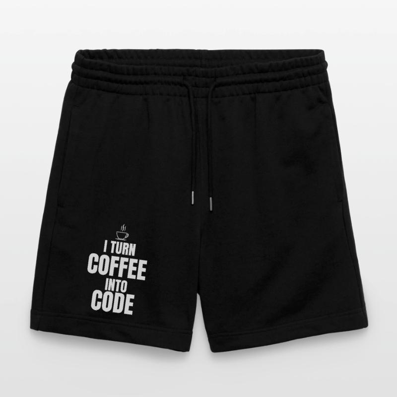 Je transforme le café en code Short de jogging bio TRAINER Stanley/Stella unisexe