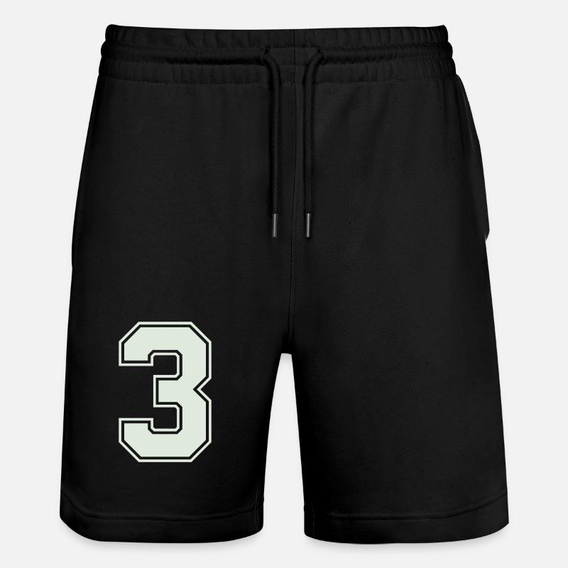 3 - Short de jogging bio TRAINER Stanley/Stella unisexe - noir