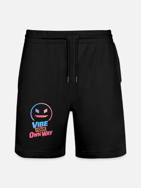 Vibe à ta façon - Short de jogging bio TRAINER Stanley/Stella unisexe - noir
