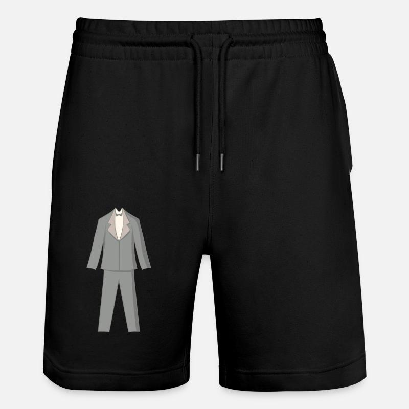 Costume - Short de jogging bio TRAINER Stanley/Stella unisexe - noir