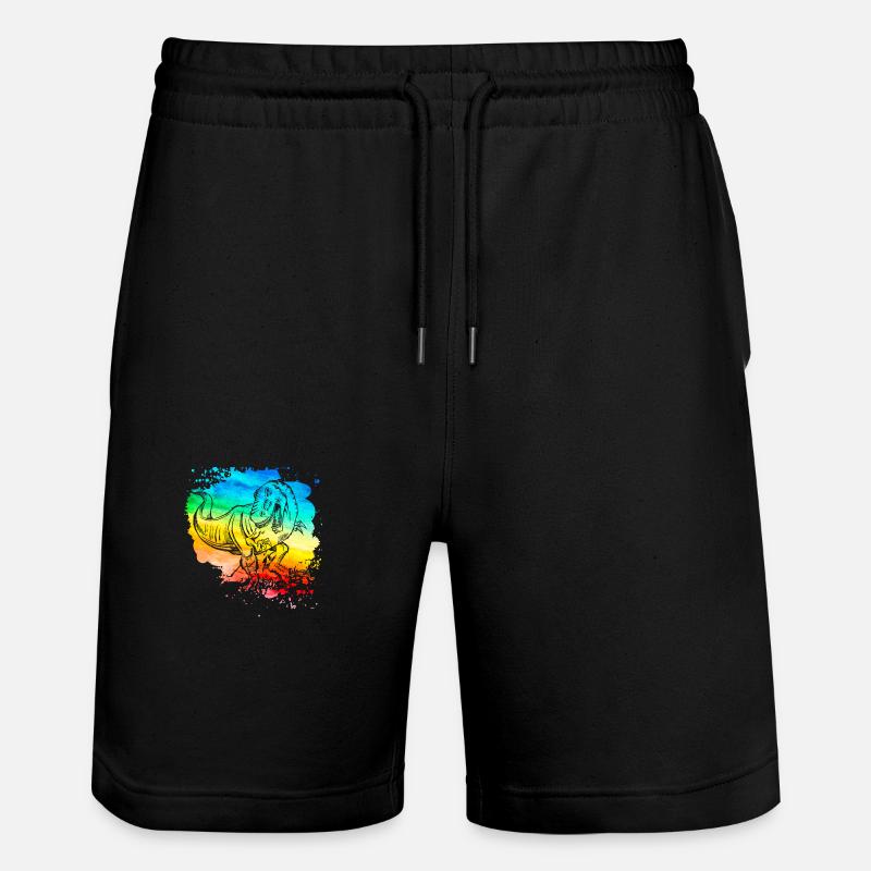 Dinosaure - Short de jogging bio TRAINER Stanley/Stella unisexe - noir