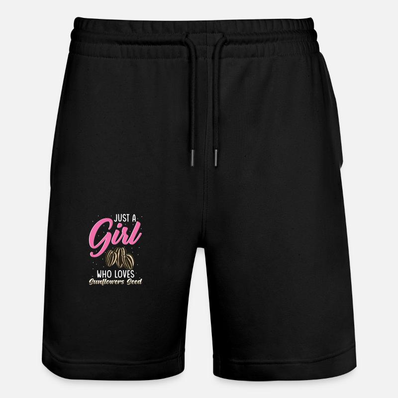 Tournesol - Short de jogging bio TRAINER Stanley/Stella unisexe - noir
