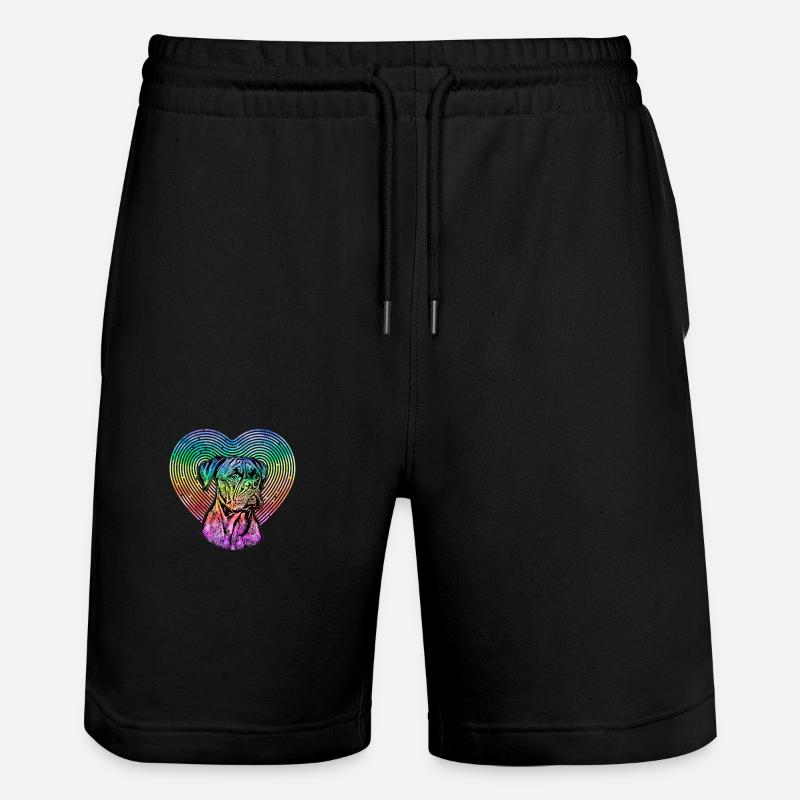 Boxer Rétro - Short de jogging bio TRAINER Stanley/Stella unisexe - noir