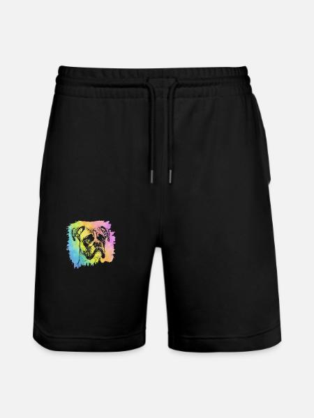 Boxer - Stanley/Stella Trainer Unisex Organic Jogging Shorts - black
