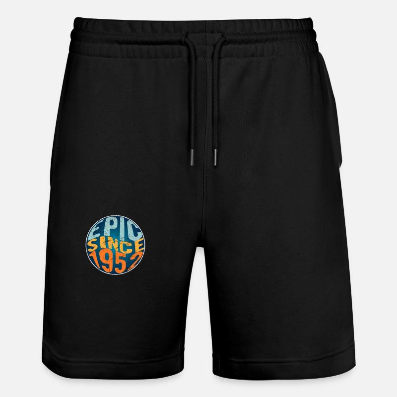 Epic since 1952 - Stanley/Stella Trainer Unisex Organic Jogging Shorts - black