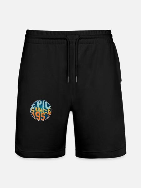 Epic since 1957 - Stanley/Stella Trainer Unisex Organic Jogging Shorts - black