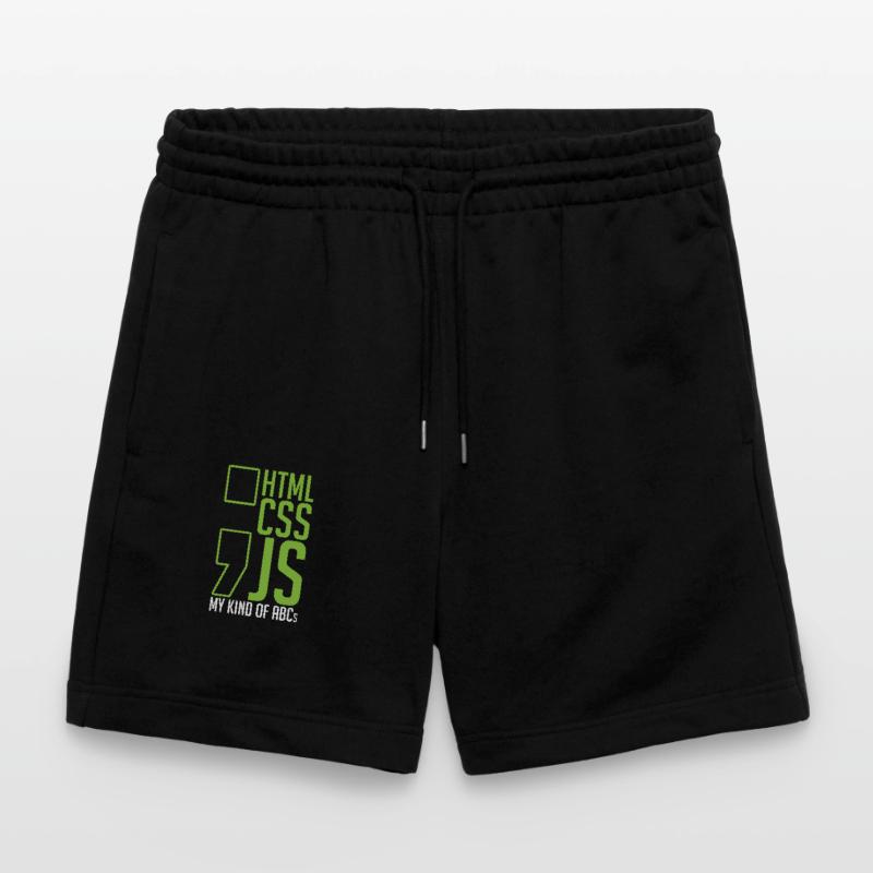 Webentwickler Geschenk Html Css Js Meine Art Von Stanley/Stella Unisex Bio Joggingshorts Trainer 