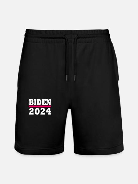 Joe biden 2024 - Stanley/Stella Trainer Unisex Organic Jogging Shorts - black