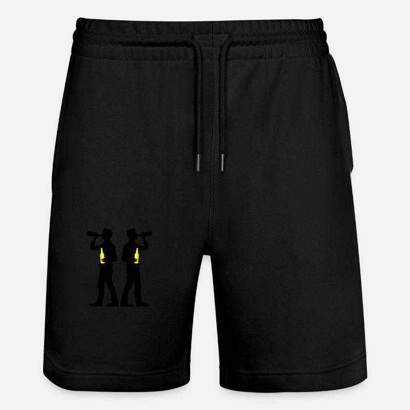 Buveur de bière - Short de jogging bio TRAINER Stanley/Stella unisexe - noir